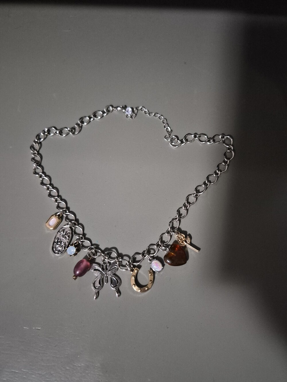 Charm Necklace Bramd New No Tag